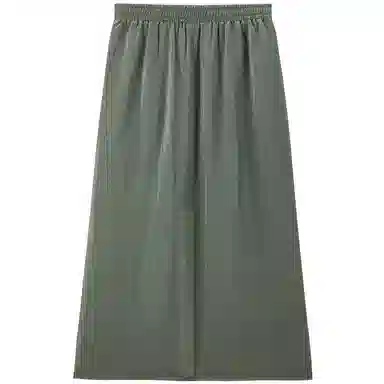 Peacebird Acetate High Waist Skirt