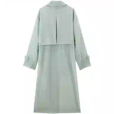 Peacebird Acetate Blend Cropped Jacket Green