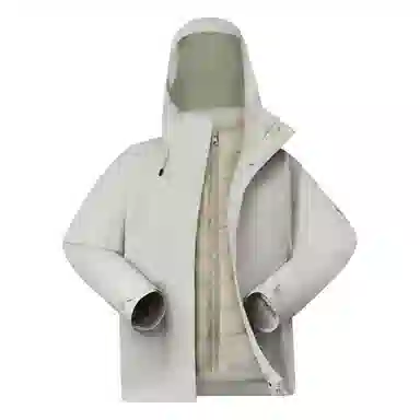 坦博尔 保暖内胆中性休闲三合一夹克 女款