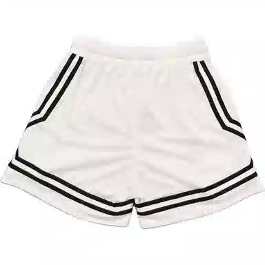 复古百搭透气速干冰丝凉感户外休闲运动五分裤篮球裤 男女同款