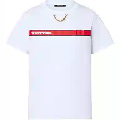 Louis Vuitton x America's Cup FW24 Logo Print T-Shirt White