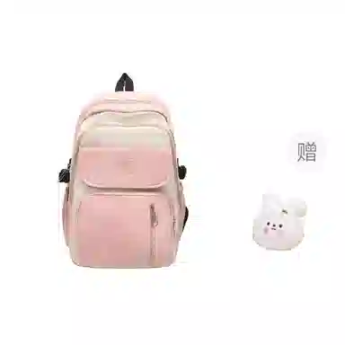泰格奴 小清新休闲高颜值精美潮版韩版背包初中生高中生大学生上课百搭书包 尼龙 双肩包 常规 男女同款情侣款 多色