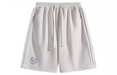 王者荣耀 瑶时之祈愿款 基础款趣味卡通鹿角印花纯色系带无性别主义宽松五分针织篮球休闲短裤 男女同款