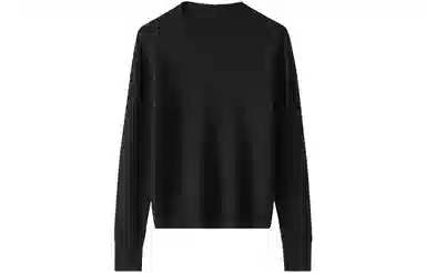 恒源祥 纯色圆领套头羊绒衫 女款