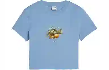 PUMA Fruity Baby Tee Light Blue