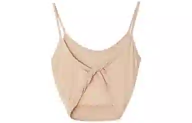 花栗鼠小姐 纯色露背吊带 女款