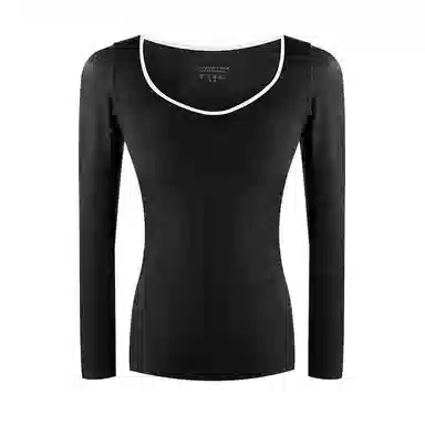 内在密码 纯色百搭修身内搭长袖针织衫 女款