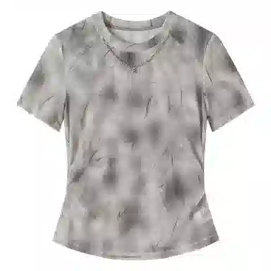 XIANGYING T-Shirt Mid Grey