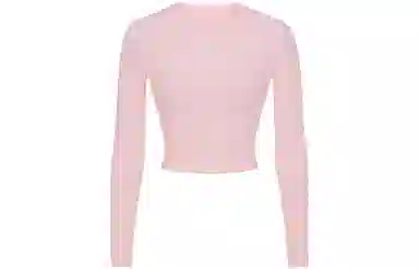SKIMS NEW VINTAGE CROPPED LONG SLEEVE T-SHIRT T CHERRY BLOSSOM