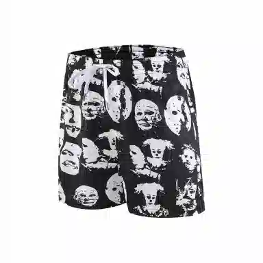 物质公式 美式复古高街不过膝三分裤撸铁健身运动跑步透气网口舒适柔软透气篮球裤 男女同款