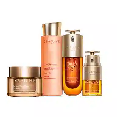 娇韵诗 全新第九代双萃修护精华弹力霜乳液护肤套装 舒缓保湿 四件套