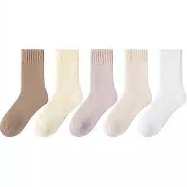 恒源祥 休闲透气舒适中筒袜 女款 组合装