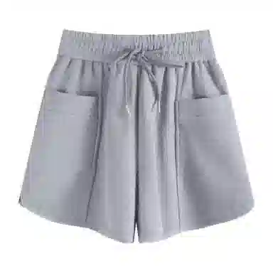 怪力萝莉 薄款宽松阔腿运动短裤 女款