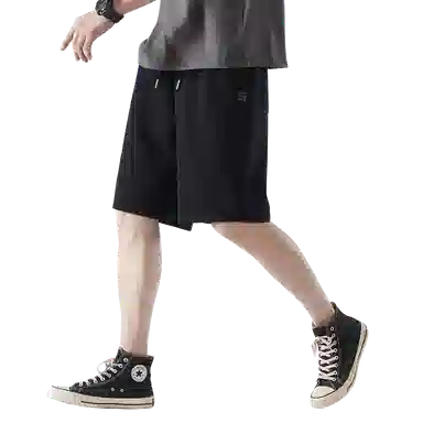 北极绒 篮球运动裤宽松五分潮流休闲短裤 男款