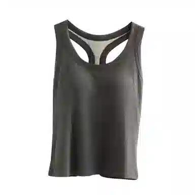 内在密码 工字背心女免穿文胸薄款带胸垫内搭宽肩带螺旋纹显瘦运动瑜伽吊带