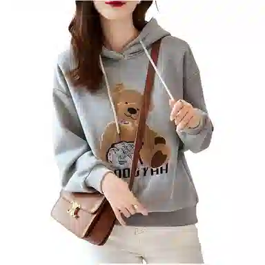 【dme】 字母休闲长袖卫衣 女款