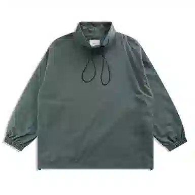 花蔓色 日系复古工装简约宽松套头舒适休闲长袖夹克 女款