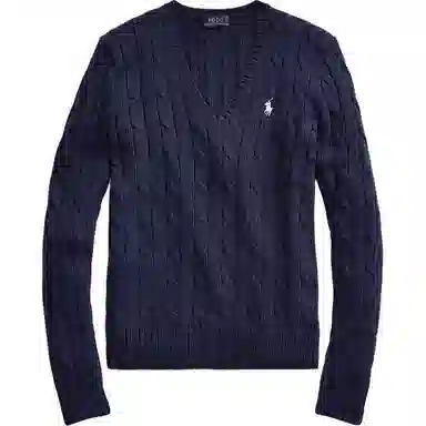 Polo Ralph Lauren V-Neck Navy Sweater