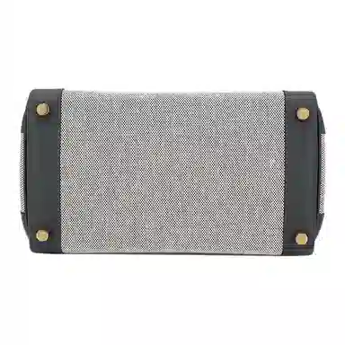 HERMES Birkin 25 H0 Gris misty SwiftToile H