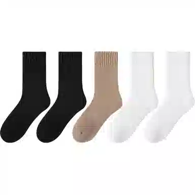 恒源祥 休闲透气舒适中筒袜 女款 组合装