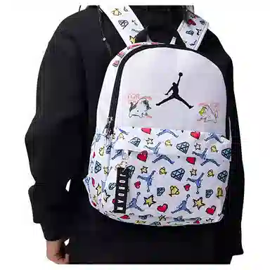 Jordan Mini Backpack White