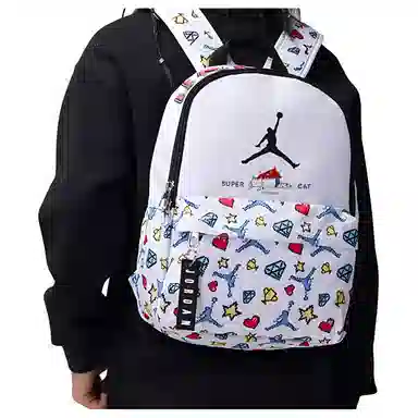 Jordan Mini Backpack White