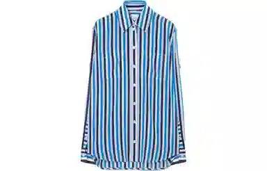 Burberry SS23 Striped Long Sleeve Shirt