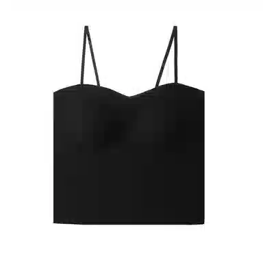 内在密码 细带背心女外穿带胸垫一体夏季薄款抹胸打底美背显瘦内搭吊带上衣