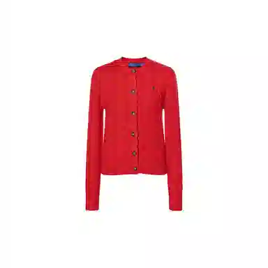 Polo Ralph Lauren FW24 Logo Knit Sweater Red