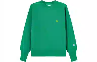 Champion FW23 Women'S Micro Stretch C-Logo Crewneck Sweatshirt