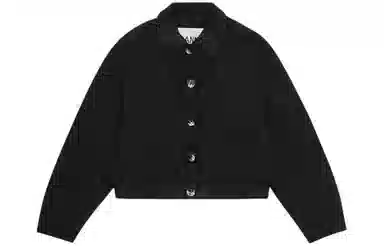 GANNI Heavy Twill Short Jacket