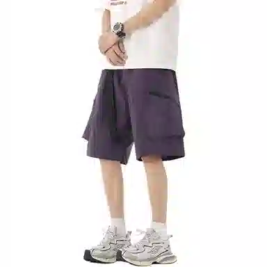 Zofeili Vintage Workwear Shorts