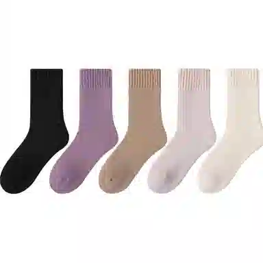 恒源祥 休闲透气舒适中筒袜 女款 组合装