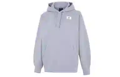 Jordan W J Flight Fleece Hoodie Grey