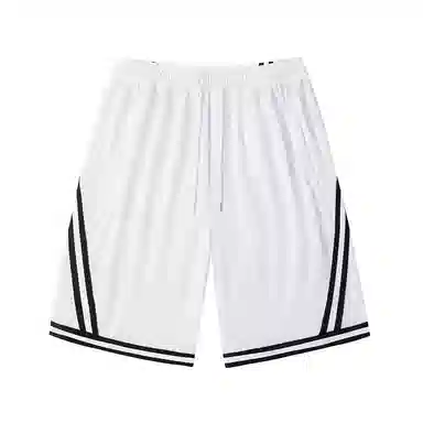 北极绒 薄款宽松裤潮流篮球运动加肥加大速干五分休闲短裤 男款