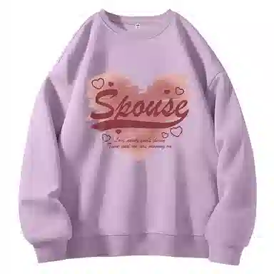 棉致 通勤简约气质卫衣 女