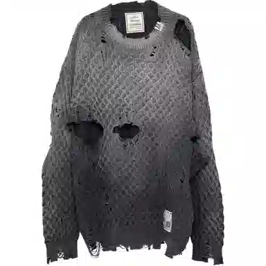 Maison Mihara Yasuhiro FW24 Black Sweater