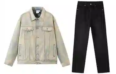 Coca-Cola Vintage Washed Denim Jacket Set