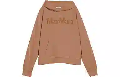 'S MAX MARA Hoodie Camel