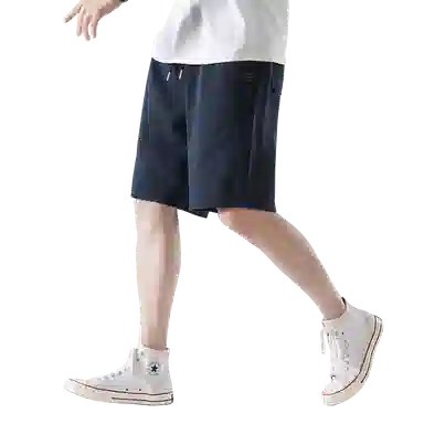 北极绒 篮球运动裤宽松五分潮流休闲短裤 男款