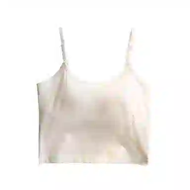 内在密码 背心免穿文胸一体式薄款外穿短款无痕小吊带胸垫露脐性感美背内衣