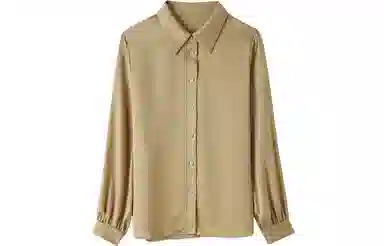 恒源祥 轻熟港味雪纺长袖衬衫 女款