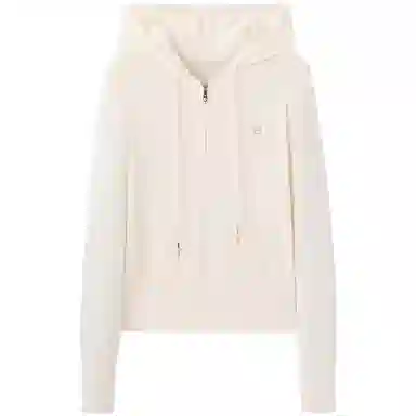 太平鸟 短款连帽线套衫针织衫 女款