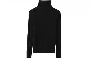 恒源祥 纯色堆堆领长袖羊绒衫 女款