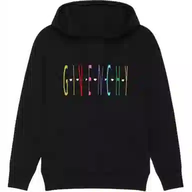 Givenchy SS23 Logo Hoodie Black
