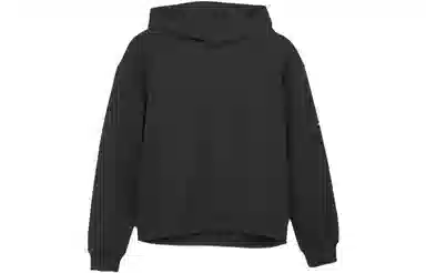 Y-3 Logo Hoodie Black