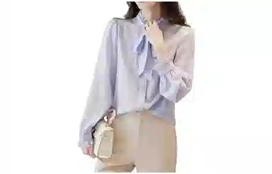 【dme】 系带长袖衬衫 女款