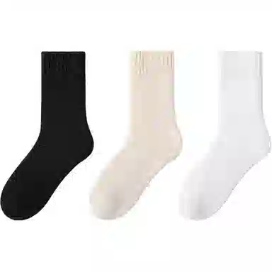 恒源祥 休闲透气舒适中筒袜 女款 组合装