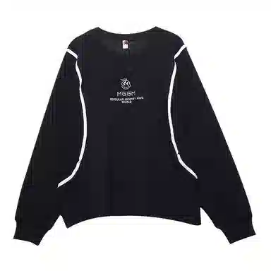 木果果木 小众设计圆领套头卫衣 女款