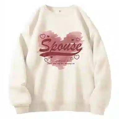 棉致 通勤简约气质卫衣 女